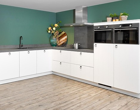 Modern landelijke hoekkeuken - R15