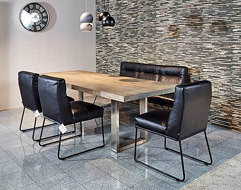 Tafel Woodflex - Stone Grey, 100 x 240 cm