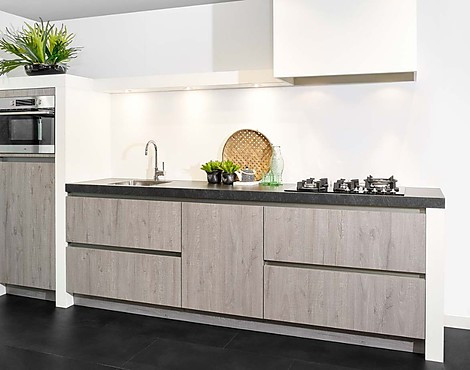 Greeploze houtlook keuken - R11