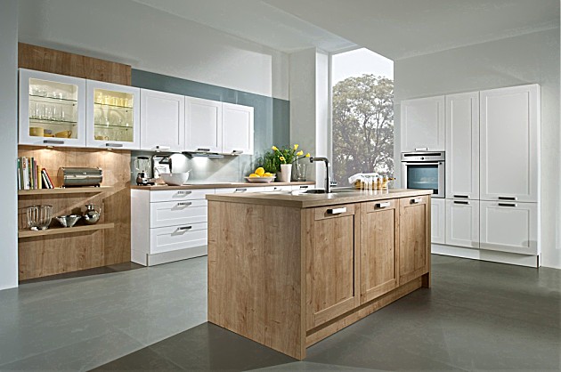 Witte keuken met eiland ~ consenza for .