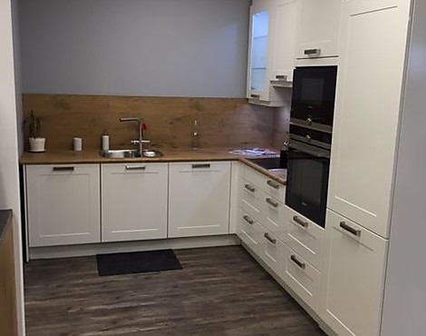 Showroom keuken Signa - Wit, Lak Hoogglans hoekkeuken