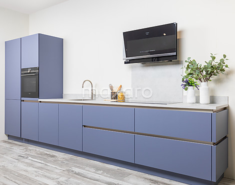 Greeploze rechte keuken blueberry - Indigo