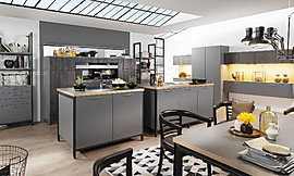  Zuordnung: Stil Moderne keukens, Planungsart Keuken met zitgelegenheid