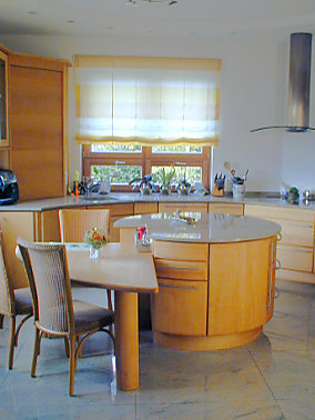 Rond keukeneiland