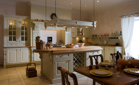 Landelijke keuken: engels, in cottage stijl