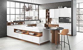  Zuordnung: Stil Design-keukens, Planungsart U-vormige keuken