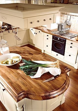 Houten aanrechtblad