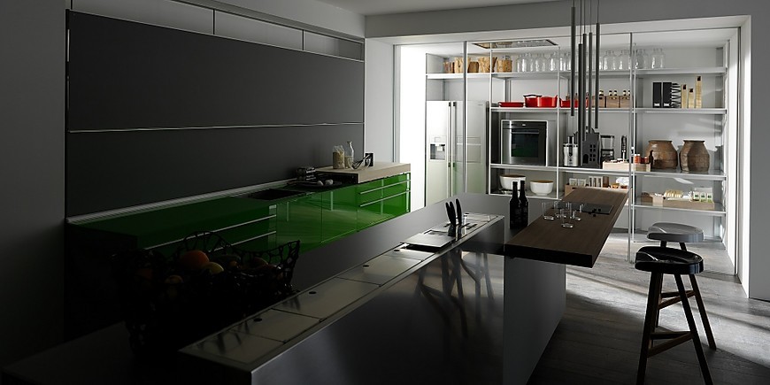 NLS groen (Valcucine Keukens)