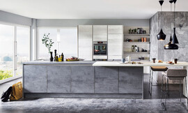  Zuordnung: Stil Moderne keukens, Planungsart keukenblok