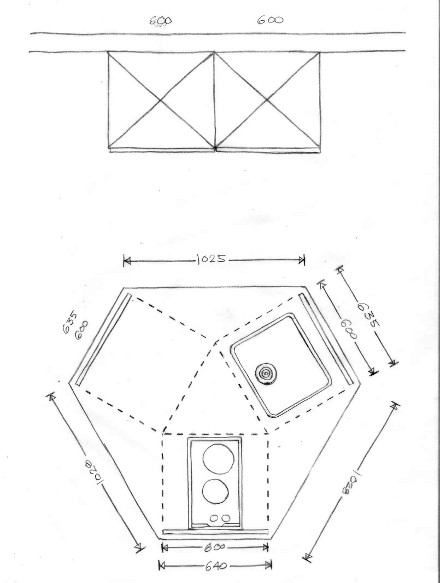 Kleine keuken: over het thema keuken ontwerpen Plattegrond Keuken Ontwerpen : Kleine keuken: over het thema keuken ontwerpen